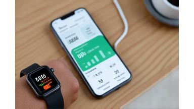 複数のウェアラブルデバイスからのバイタルデータ連携画面