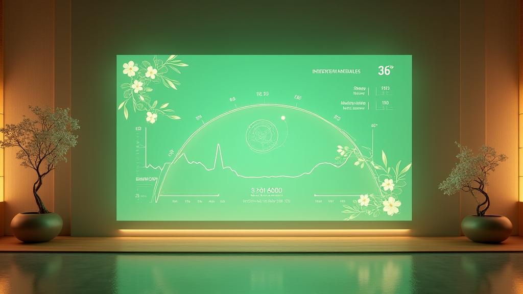 AIがパーソナライズしたデジタルウェルネスプラットフォームの画面